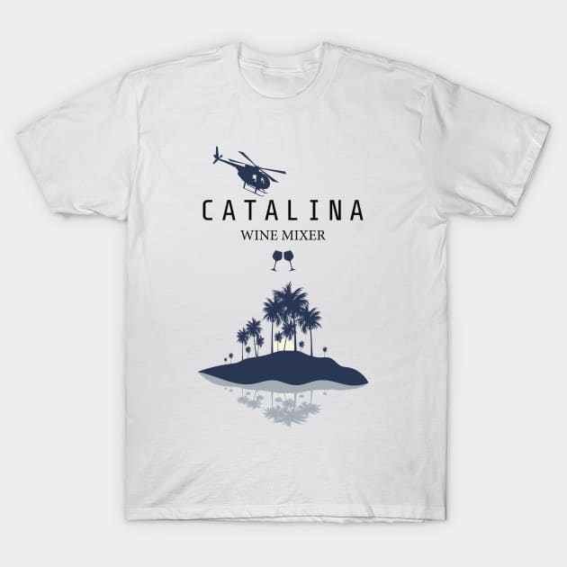 Catalina Wine Mixer T-Shirt by Suva